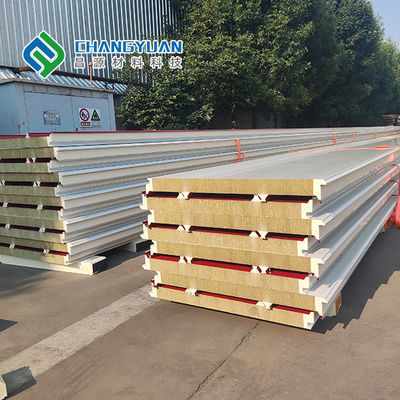 Photovoltaic Roof Panel with 1000mm Width and PU Rock Wool or PU Glass Wool Core for Sustainable Energy Solutions