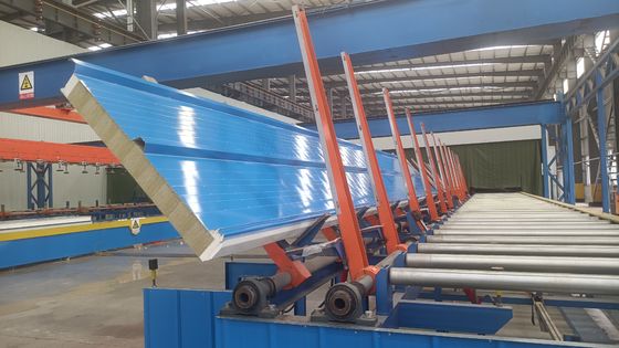 ध्वनि इन्सुलेशन के साथ अनुकूलन योग्य रंग सैंडविच छत पैनल