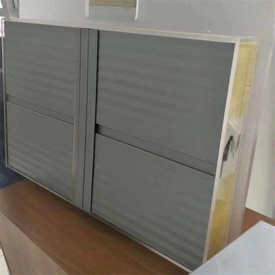 अनुकूलन योग्य सैंडविच पर्दा दीवार धातु पैनल