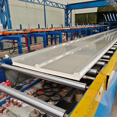 Customizable PU Sandwich Roof Panel Durable and 1000mm Wide Perfect for Your Sustainable Building Design (कस्टमाइज़ करने योग्य पीयू सैंडविच छत पैनल) टिकाऊ और 1000 मिमी चौड़ा आपके टिकाऊ भवन डिजाइन के लिए एकदम सही