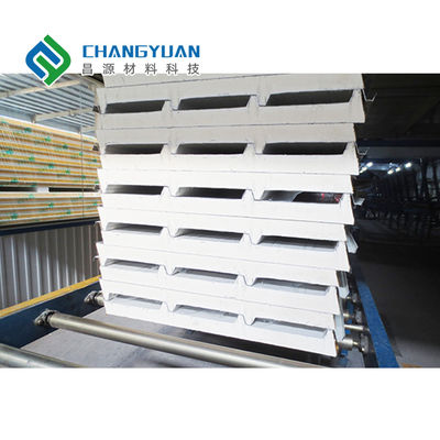 पु/पीआईआर इन्सुलेटेड पैनल छत इन्सुलेशन के लिए उत्तम समाधान