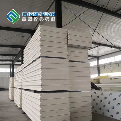 PU sandwich panel and Customizable PIR Sandwich Panel for Cold Rooms with Moisture Resistance and Sound Insulation 