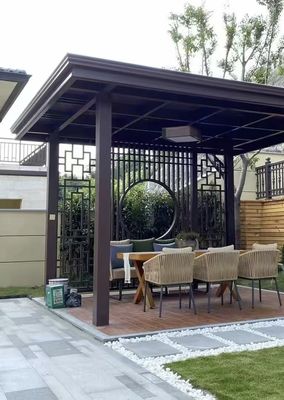 सनरूम के लिए अनुकूलन योग्य मोटाई, वजन और रंग के साथ अल-एमजी-एमएन मिश्र धातु ग्रेटवाल रूफ पैनल