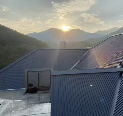 Al-Mg-Mn Alloy Greatwall Roof Panel with Weather-Resistant Coating and Superior Thermal Insulation for Industrial Buildings