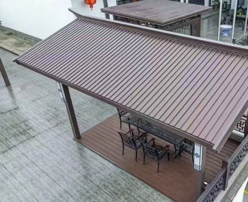 Waterproof Al-Mg-Mn Alloy Greatwall Roof Panel with 45/65/95mm Thickness and B1/B2 Fire Rating