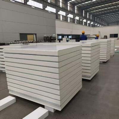 उच्च स्वच्छता वातावरण के लिए अनुकूलन योग्य मोटाई के साथ ध्वनि इन्सुलेशन फायरप्रूफ क्लीनरूम सैंडविच पैनल