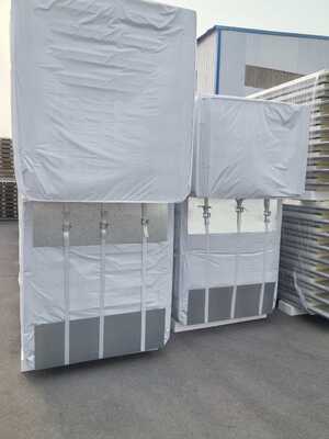 उच्च स्वच्छता वातावरण के लिए अनुकूलन योग्य मोटाई के साथ अग्निरोधक और जलरोधक क्लीनरूम सैंडविच पैनल