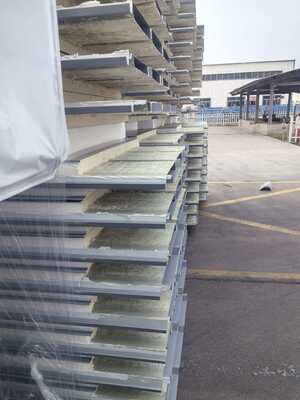 उच्च स्वच्छता वातावरण के लिए अनुकूलन योग्य मोटाई के साथ अग्निरोधक और जलरोधक क्लीनरूम सैंडविच पैनल