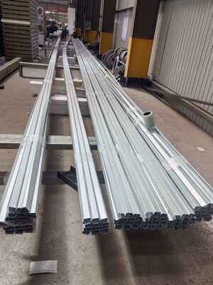 रॉक ऊन सैंडविच पैनल साफ कमरे की दीवार पैनल मॉड्यूल साफ कमरे के पैनल साफ कमरे की दीवार के आवरण